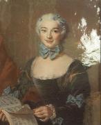 Portrait of Mme Thiroux d'Arconville Darlus 1735